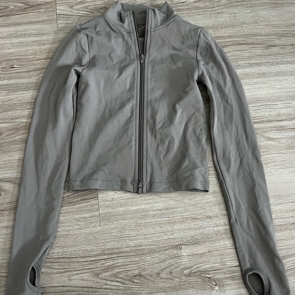 Garage Zipup Fitted Top